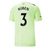 Manchester City Ruben Dias #3 Replika Tredjedrakt 2022-23 Kortermet