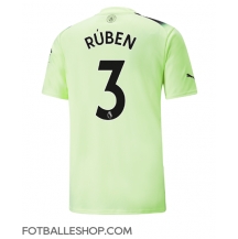 Manchester City Ruben Dias #3 Replika Tredjedrakt 2022-23 Kortermet