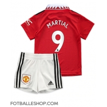Manchester United Anthony Martial #9 Replika Hjemmedrakt Barn 2022-23 Kortermet (+ bukser)