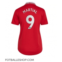 Manchester United Anthony Martial #9 Replika Hjemmedrakt Dame 2022-23 Kortermet
