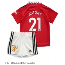 Manchester United Antony #21 Replika Hjemmedrakt Barn 2022-23 Kortermet (+ bukser)