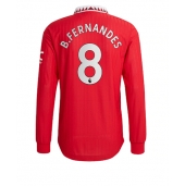 Manchester United Bruno Fernandes #8 Replika Hjemmedrakt 2022-23 Langermet