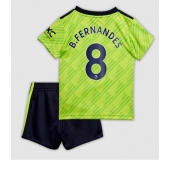 Manchester United Bruno Fernandes #8 Replika Tredjedrakt Barn 2022-23 Kortermet (+ bukser)