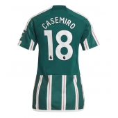 Manchester United Casemiro #18 Replika Bortedrakt Dame 2023-24 Kortermet