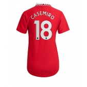 Manchester United Casemiro #18 Replika Hjemmedrakt Dame 2022-23 Kortermet