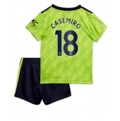 Manchester United Casemiro #18 Replika Tredjedrakt Barn 2022-23 Kortermet (+ bukser)
