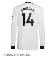 Manchester United Christian Eriksen #14 Replika Bortedrakt 2022-23 Langermet