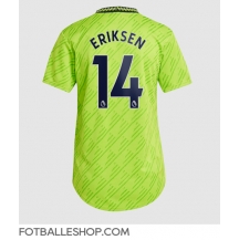 Manchester United Christian Eriksen #14 Replika Tredjedrakt Dame 2022-23 Kortermet