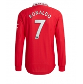 Manchester United Cristiano Ronaldo #7 Replika Hjemmedrakt 2022-23 Langermet