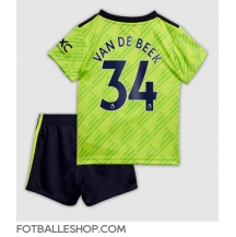 Manchester United Donny van de Beek #34 Replika Tredjedrakt Barn 2022-23 Kortermet (+ bukser)