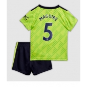Manchester United Harry Maguire #5 Replika Tredjedrakt Barn 2022-23 Kortermet (+ bukser)