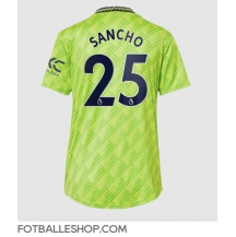 Manchester United Jadon Sancho #25 Replika Tredjedrakt Dame 2022-23 Kortermet