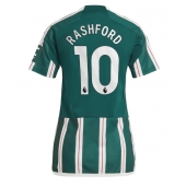 Manchester United Marcus Rashford #10 Replika Bortedrakt Dame 2023-24 Kortermet
