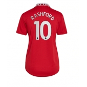 Manchester United Marcus Rashford #10 Replika Hjemmedrakt Dame 2022-23 Kortermet