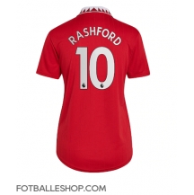 Manchester United Marcus Rashford #10 Replika Hjemmedrakt Dame 2022-23 Kortermet