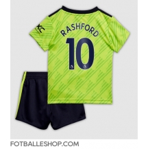 Manchester United Marcus Rashford #10 Replika Tredjedrakt Barn 2022-23 Kortermet (+ bukser)