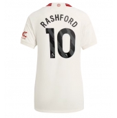 Manchester United Marcus Rashford #10 Replika Tredjedrakt Dame 2023-24 Kortermet