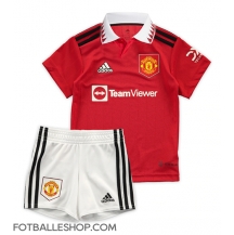 Manchester United Replika Hjemmedrakt Barn 2022-23 Kortermet (+ bukser)
