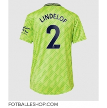 Manchester United Victor Lindelof #2 Replika Tredjedrakt Dame 2022-23 Kortermet