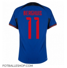 Nederland Steven Berghuis #11 Replika Bortedrakt VM 2022 Kortermet