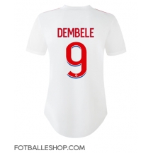 Olympique Lyonnais Moussa Dembele #9 Replika Hjemmedrakt Dame 2022-23 Kortermet