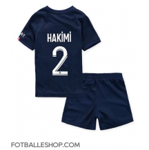 Paris Saint-Germain Achraf Hakimi #2 Replika Hjemmedrakt Barn 2022-23 Kortermet (+ bukser)