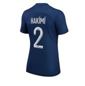 Paris Saint-Germain Achraf Hakimi #2 Replika Hjemmedrakt Dame 2022-23 Kortermet