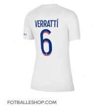 Paris Saint-Germain Marco Verratti #6 Replika Tredjedrakt Dame 2022-23 Kortermet