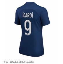 Paris Saint-Germain Mauro Icardi #9 Replika Hjemmedrakt Dame 2022-23 Kortermet