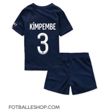 Paris Saint-Germain Presnel Kimpembe #3 Replika Hjemmedrakt Barn 2022-23 Kortermet (+ bukser)