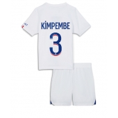 Paris Saint-Germain Presnel Kimpembe #3 Replika Tredjedrakt Barn 2022-23 Kortermet (+ bukser)