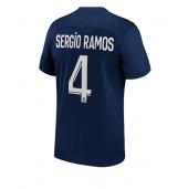 Paris Saint-Germain Sergio Ramos #4 Replika Hjemmedrakt 2022-23 Kortermet
