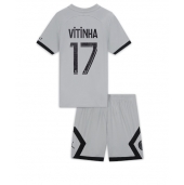 Paris Saint-Germain Vitinha Ferreira #17 Replika Bortedrakt Barn 2022-23 Kortermet (+ bukser)