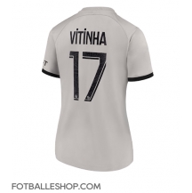 Paris Saint-Germain Vitinha Ferreira #17 Replika Bortedrakt Dame 2022-23 Kortermet