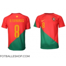 Portugal Bruno Fernandes #8 Replika Hjemmedrakt VM 2022 Kortermet