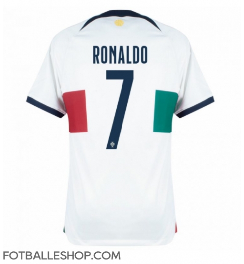 Portugal Cristiano Ronaldo #7 Replika Bortedrakt VM 2022 Kortermet