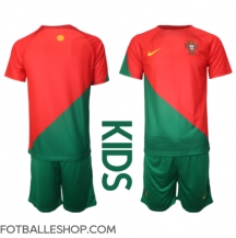 Portugal Replika Hjemmedrakt Barn VM 2022 Kortermet (+ bukser)
