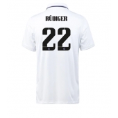 Real Madrid Antonio Rudiger #22 Replika Hjemmedrakt 2022-23 Kortermet