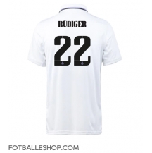 Real Madrid Antonio Rudiger #22 Replika Hjemmedrakt 2022-23 Kortermet