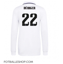 Real Madrid Antonio Rudiger #22 Replika Hjemmedrakt 2022-23 Langermet