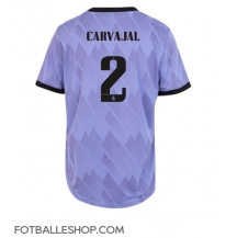 Real Madrid Daniel Carvajal #2 Replika Bortedrakt Dame 2022-23 Kortermet