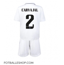 Real Madrid Daniel Carvajal #2 Replika Hjemmedrakt Barn 2022-23 Kortermet (+ bukser)