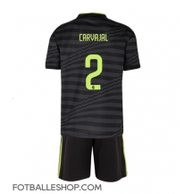 Real Madrid Daniel Carvajal #2 Replika Tredjedrakt Barn 2022-23 Kortermet (+ bukser)
