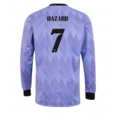 Real Madrid Eden Hazard #7 Replika Bortedrakt 2022-23 Langermet