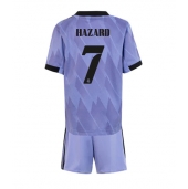 Real Madrid Eden Hazard #7 Replika Bortedrakt Barn 2022-23 Kortermet (+ bukser)