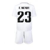 Real Madrid Ferland Mendy #23 Replika Hjemmedrakt Barn 2022-23 Kortermet (+ bukser)