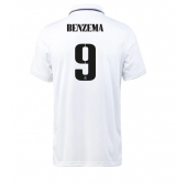 Real Madrid Karim Benzema #9 Replika Hjemmedrakt 2022-23 Kortermet