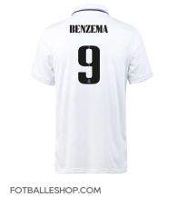 Real Madrid Karim Benzema #9 Replika Hjemmedrakt 2022-23 Kortermet
