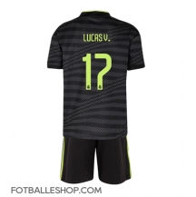 Real Madrid Lucas Vazquez #17 Replika Tredjedrakt Barn 2022-23 Kortermet (+ bukser)