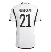 Tyskland Ilkay Gundogan #21 Replika Hjemmedrakt VM 2022 Kortermet